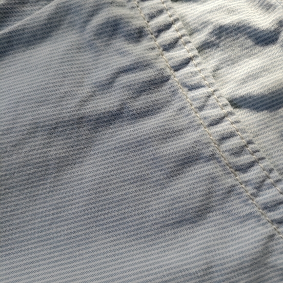 AEO stripped light blue shorts extreme flex classic fit lightweight 30 waist - Picture 14 of 14